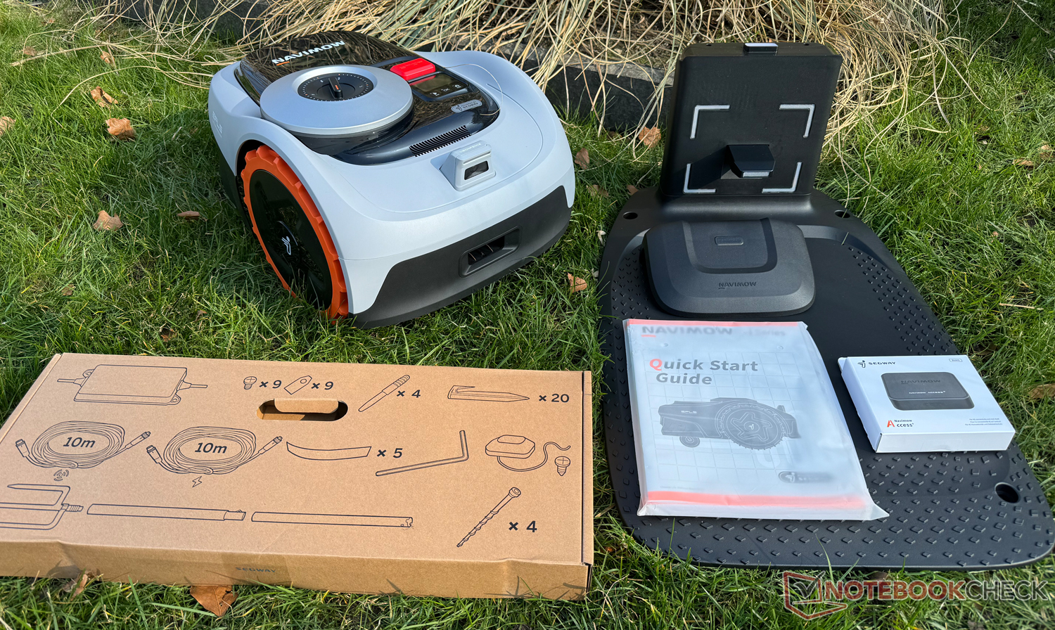 Segway Navimow i105E sul prato